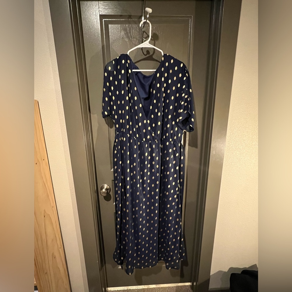 Navy colored with gold pattern from Shein